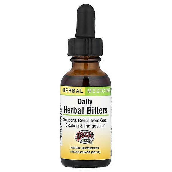 Herbs Etc., Daily Herbal Bitters, 1 fl oz (30 ml)