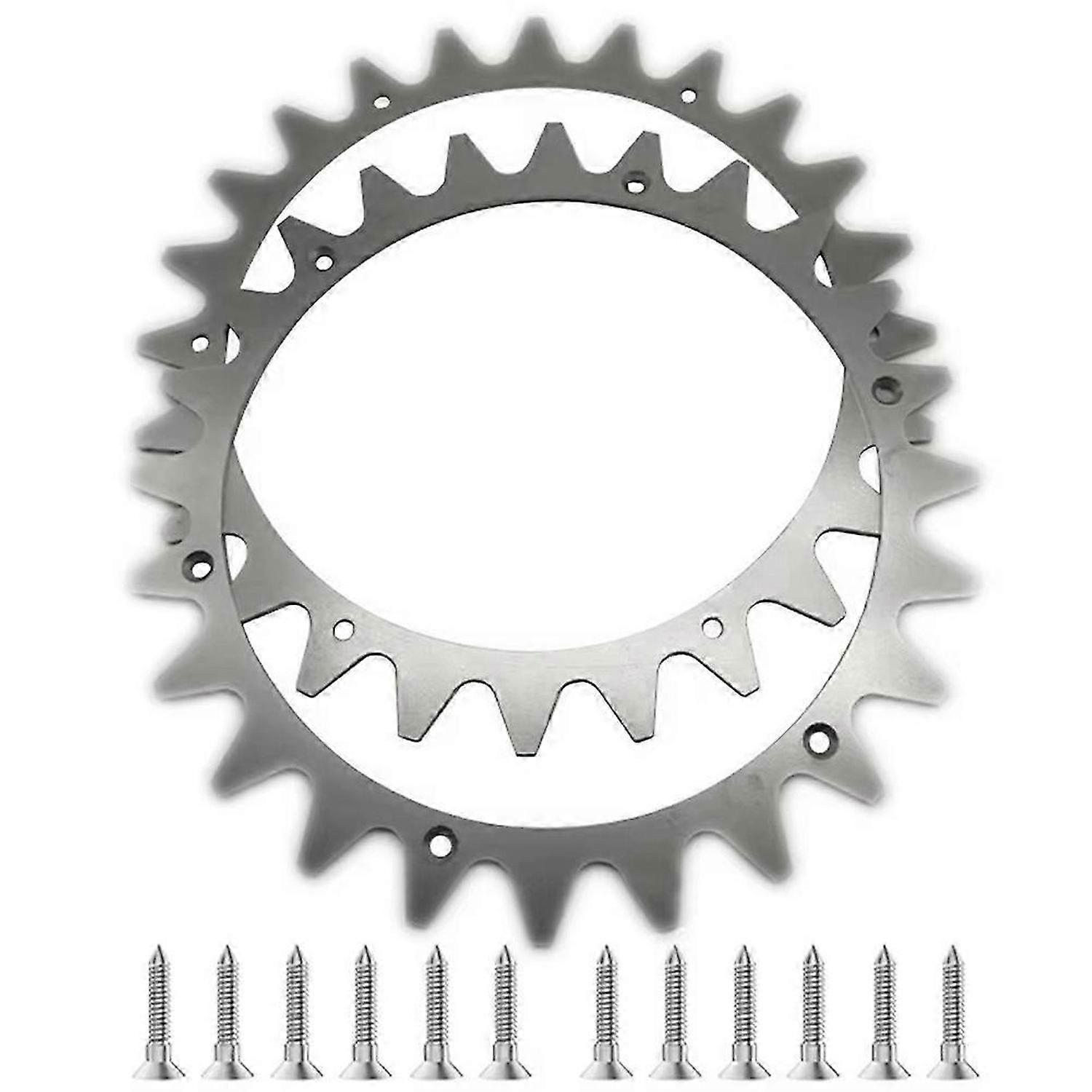 225MM Lawnmower Traction Wheel Non-Slip Nails for Worx Landroid L Models Robotic Mower Spikes Tracti