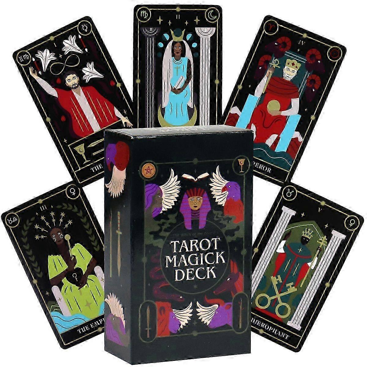 2025 Forest Witch Tarot Deck: Divination Cards for Beginners Guide