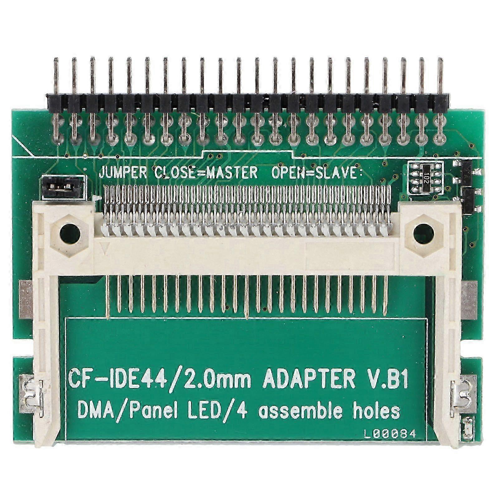 Riser Card 44 Pin DMA CF to IDE Plug Play Convenient Converter Adapter for Notebook