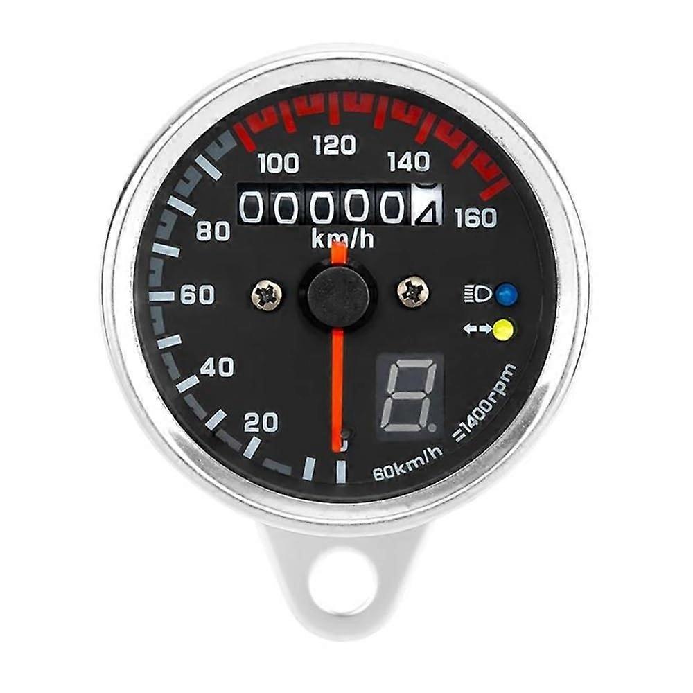 Motorcycle Gear Shift Sensor Compatible Odometer Gear Indicator 12V Digital Speedometer For Motorbike