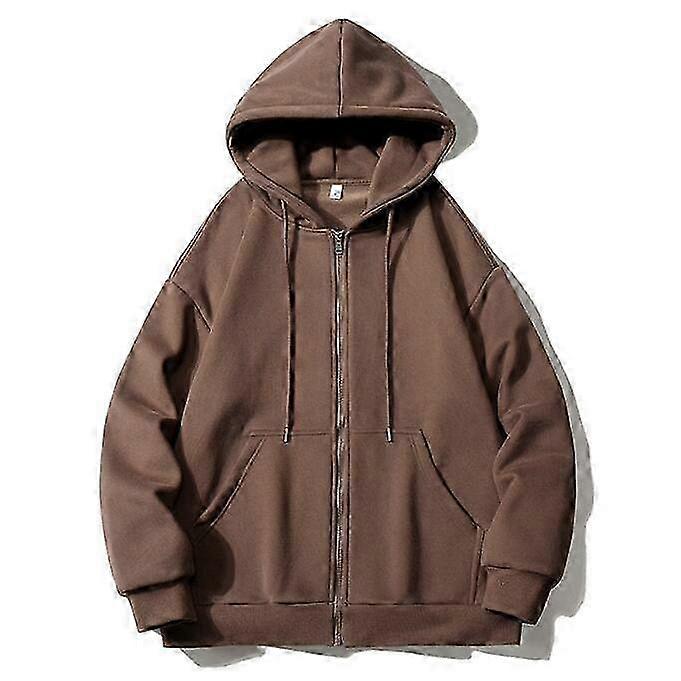 25-26 Herren Oversize Kapuzenpullover Freizeitjacke