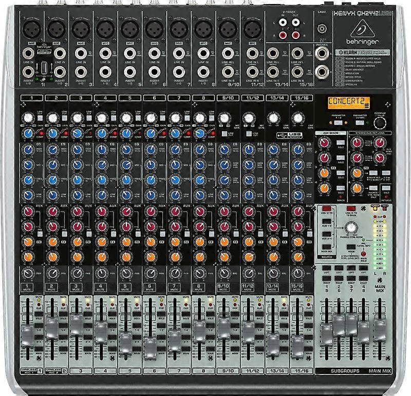 Behringer Qx2442USB lydmikser 24 kanaler