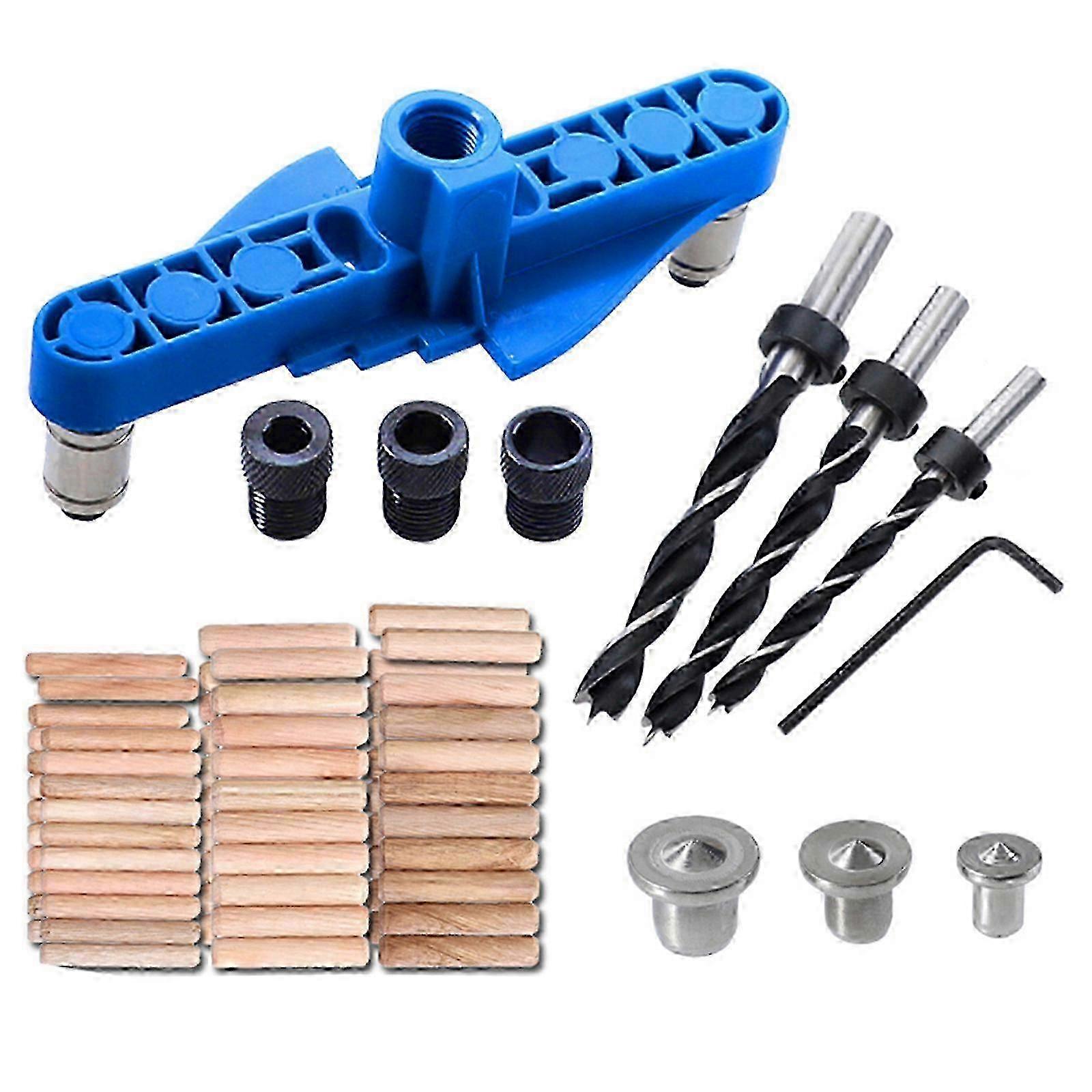 Scribing Gauge Tool Center Scribe Drill Bit Woodworking Tools Marking Blue Joiners Carpenters Industry Centering Scriber