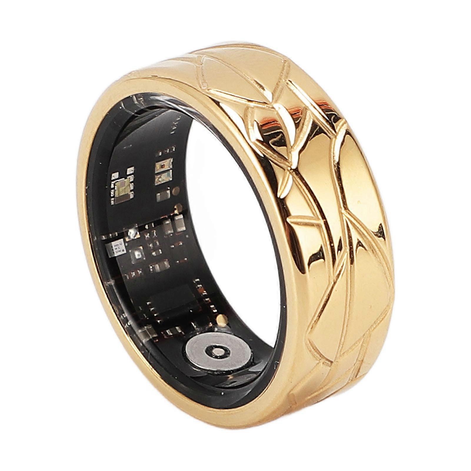 Smart Ring Health Tracker Water Proof Sleep Monitoring Sports Modes Gesture Control APP Fitness Tracker Smart Ring with Charging Case 12 