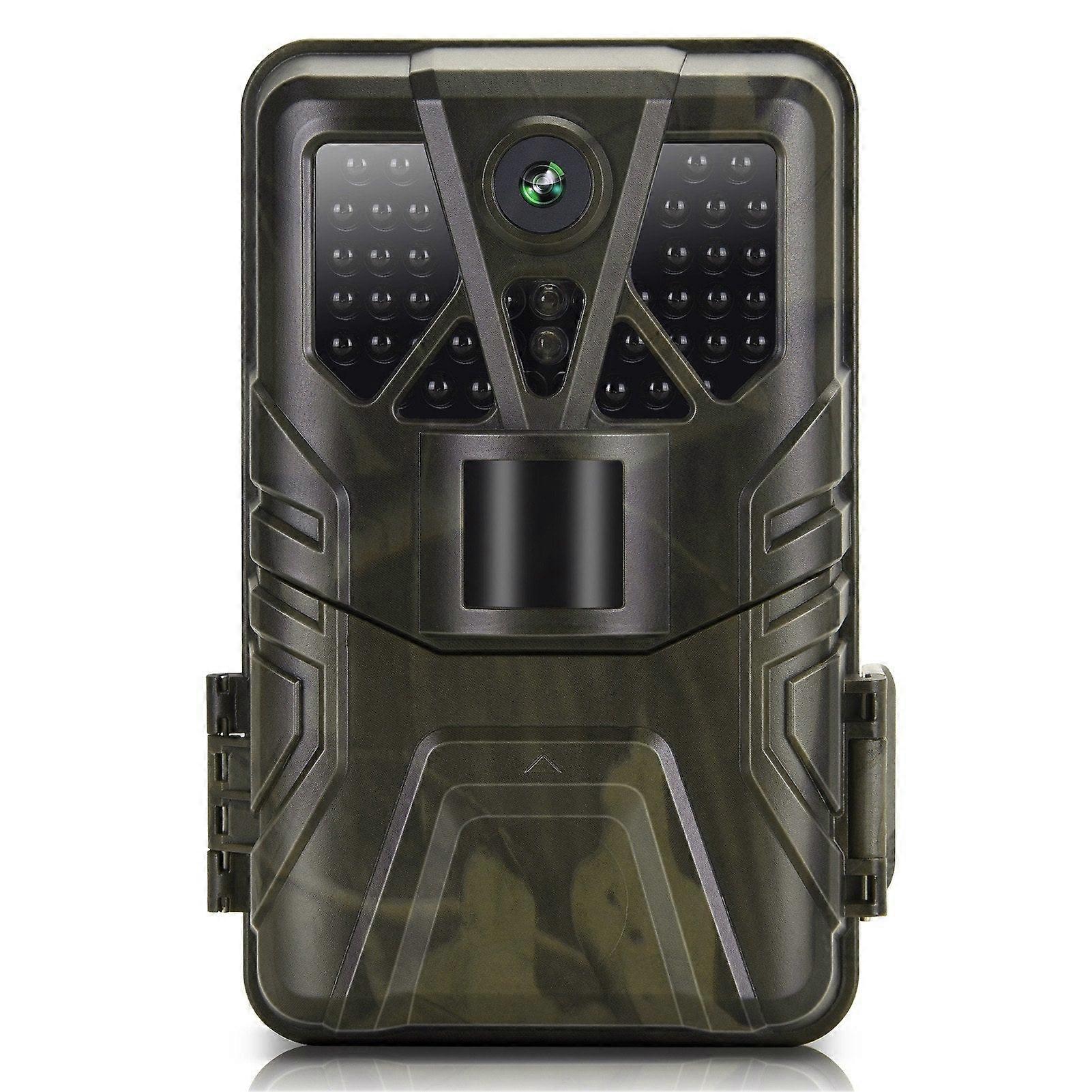 4K 36mp Wifi Trail Camera Bt App Control Hunting Camera With 65ft Night Vision 120° Pir Detection Ip65 Waterproof Optimized 5mp Image Sensor