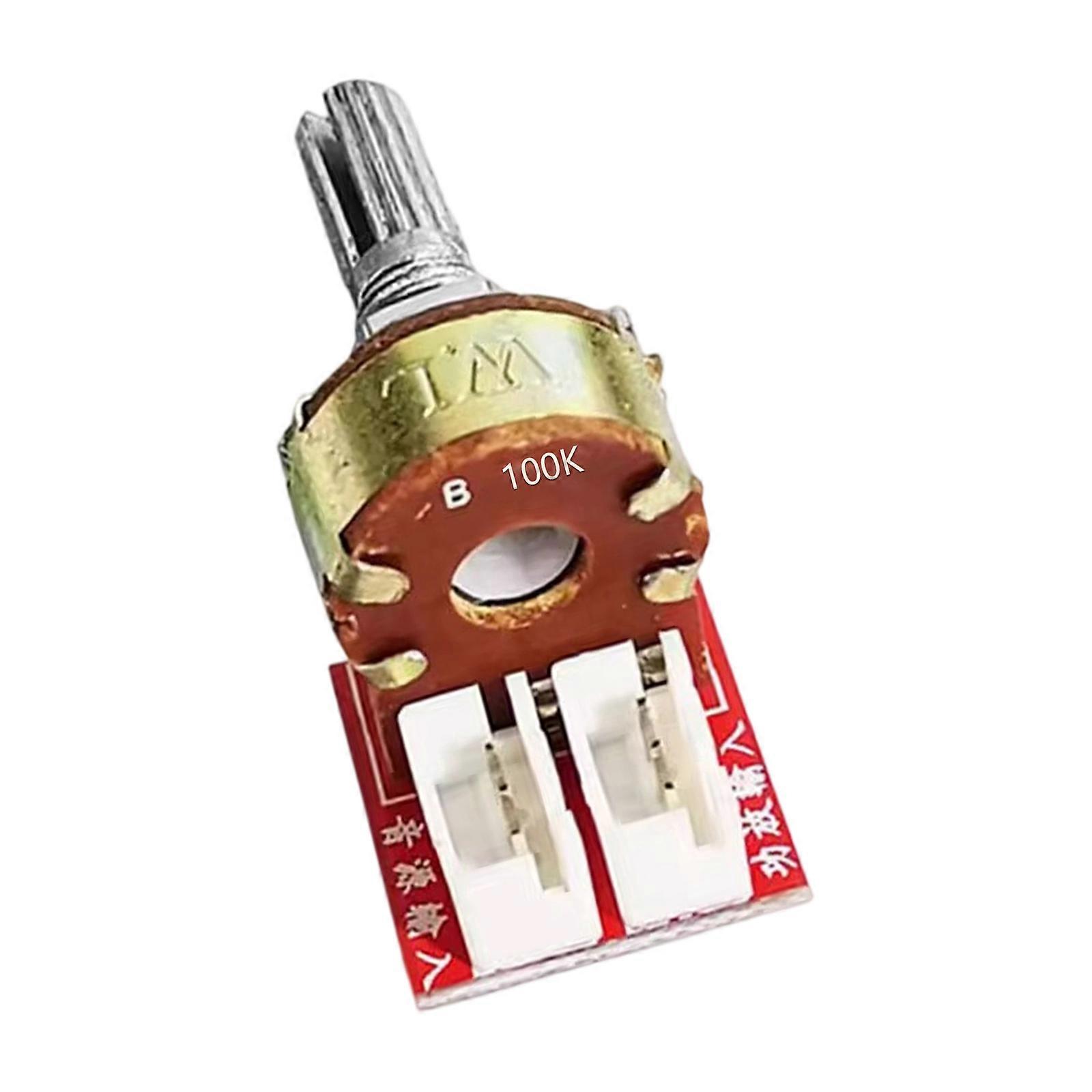 Double Gang Sound Adjustment Module B10K/B50K/B100K Compatibles Amplifiers And Auditory Systems Multicolor