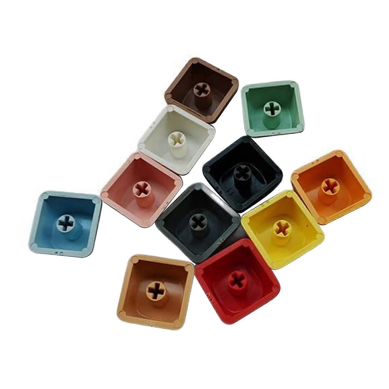 Durability PBT Keycap Compatible for MX Mechanical Keyboards Noise Reductions and Enhances Stability Keycap Repalcement Multicolor