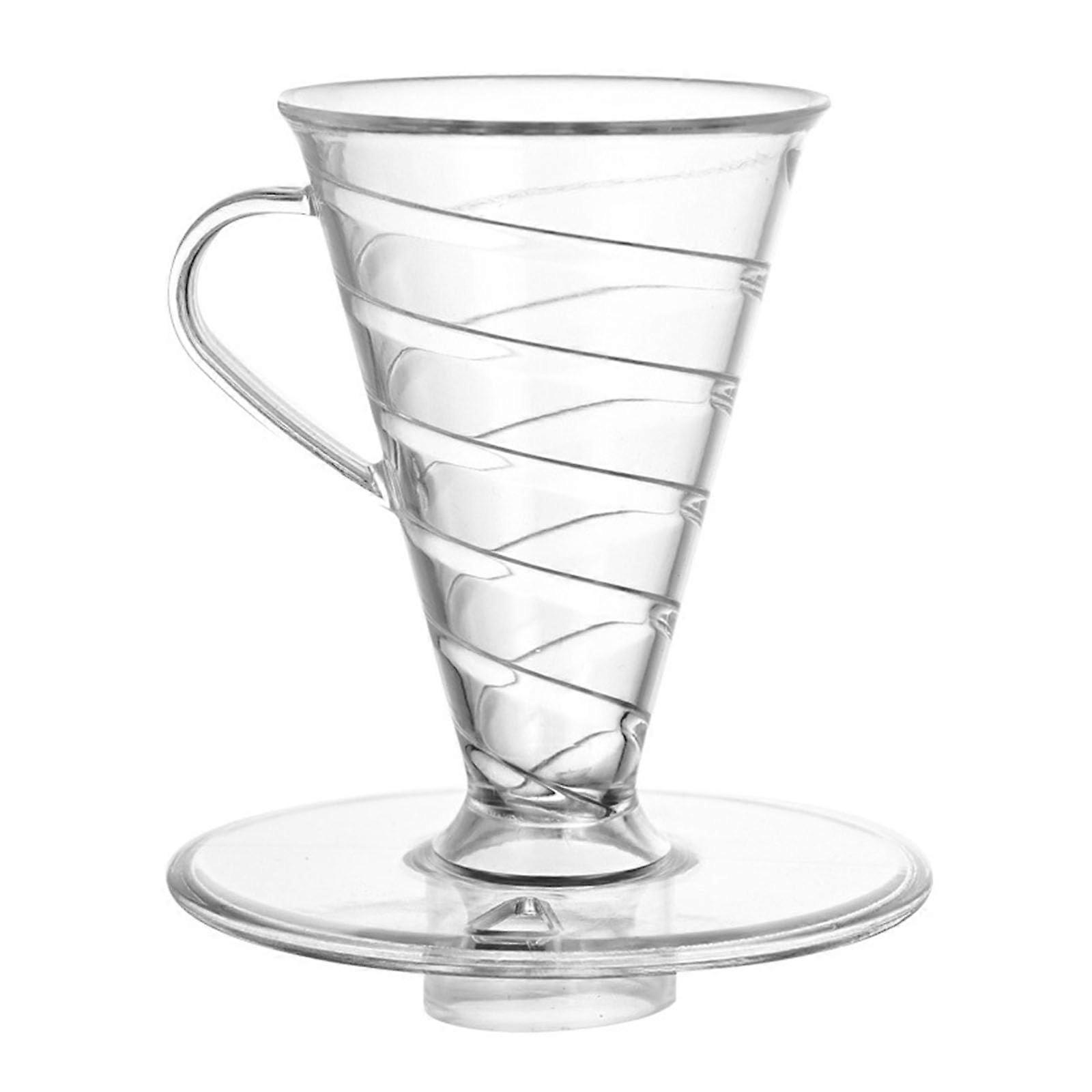 Functional Large V Shape Coffee Filter Sturdy Construction For Home Office Use Large Size Pour Over Brews