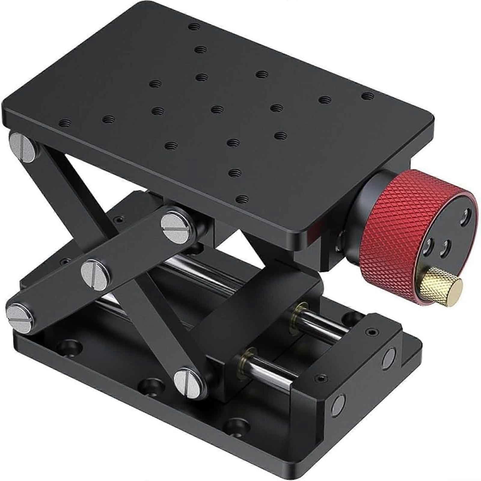 Manual Lift Platform Optical Sliding Lifting Jack Height Adjustable 67122mm Table For Machinery Equipment Setup