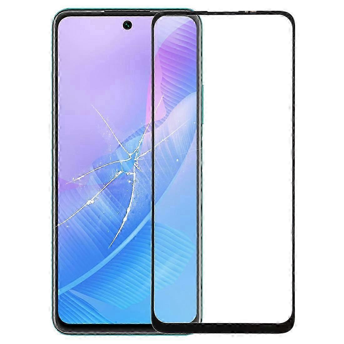 For Huawei Enjoy 20 SE 4G Front Screen Outer Glass Lens with OCA Optically Clear Adhesive