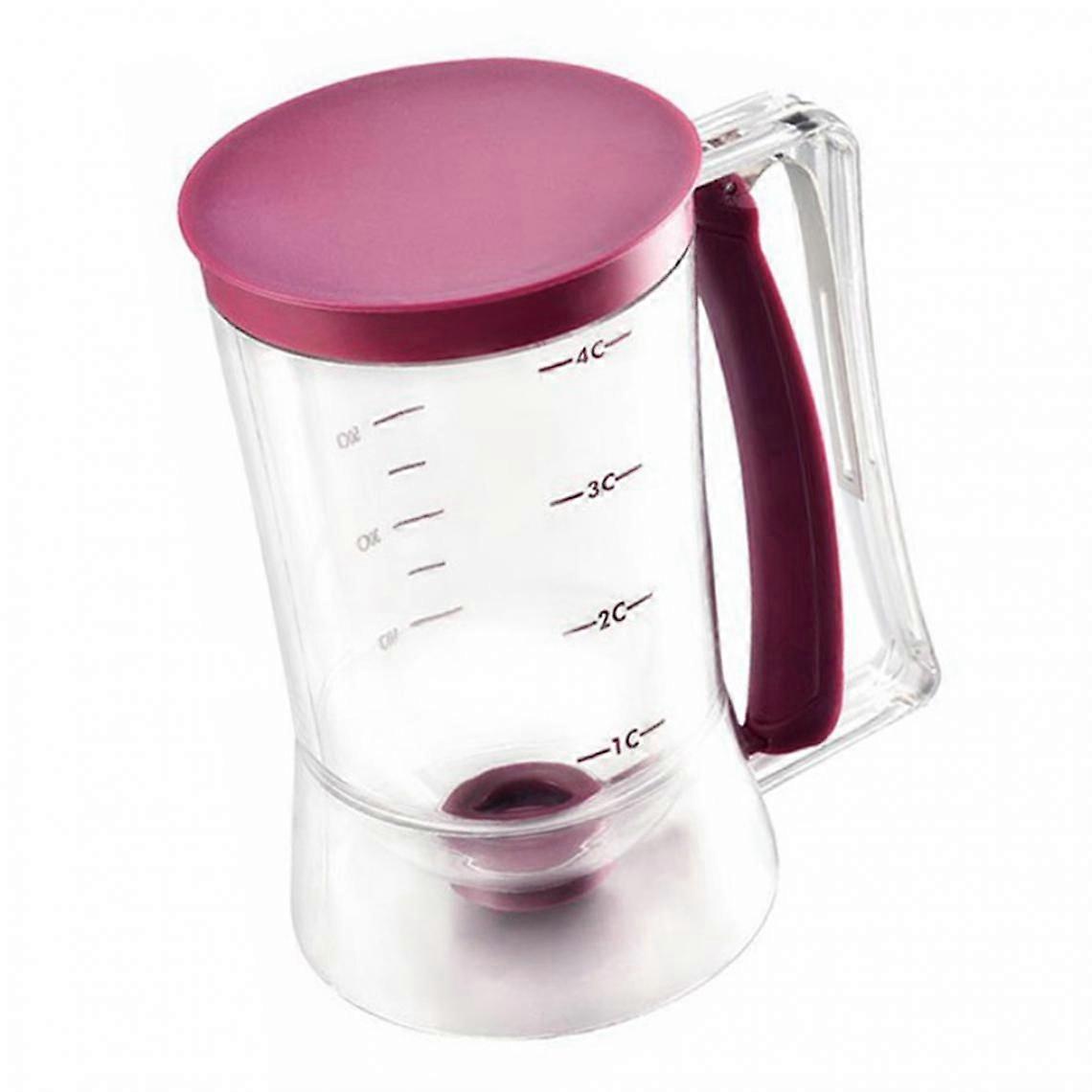 Pancake Batter Dispenser with Measurement Label for Baking Cupcakes