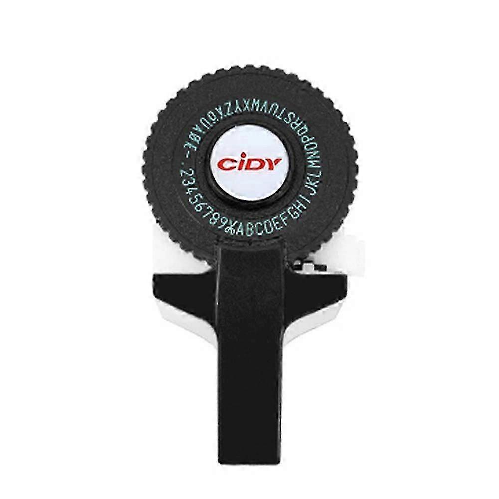 Mini Label Printer, Label Embossing Device With 2 Adhesive Rolls, Portable Small Hand Label Printer for Home Supplies Office