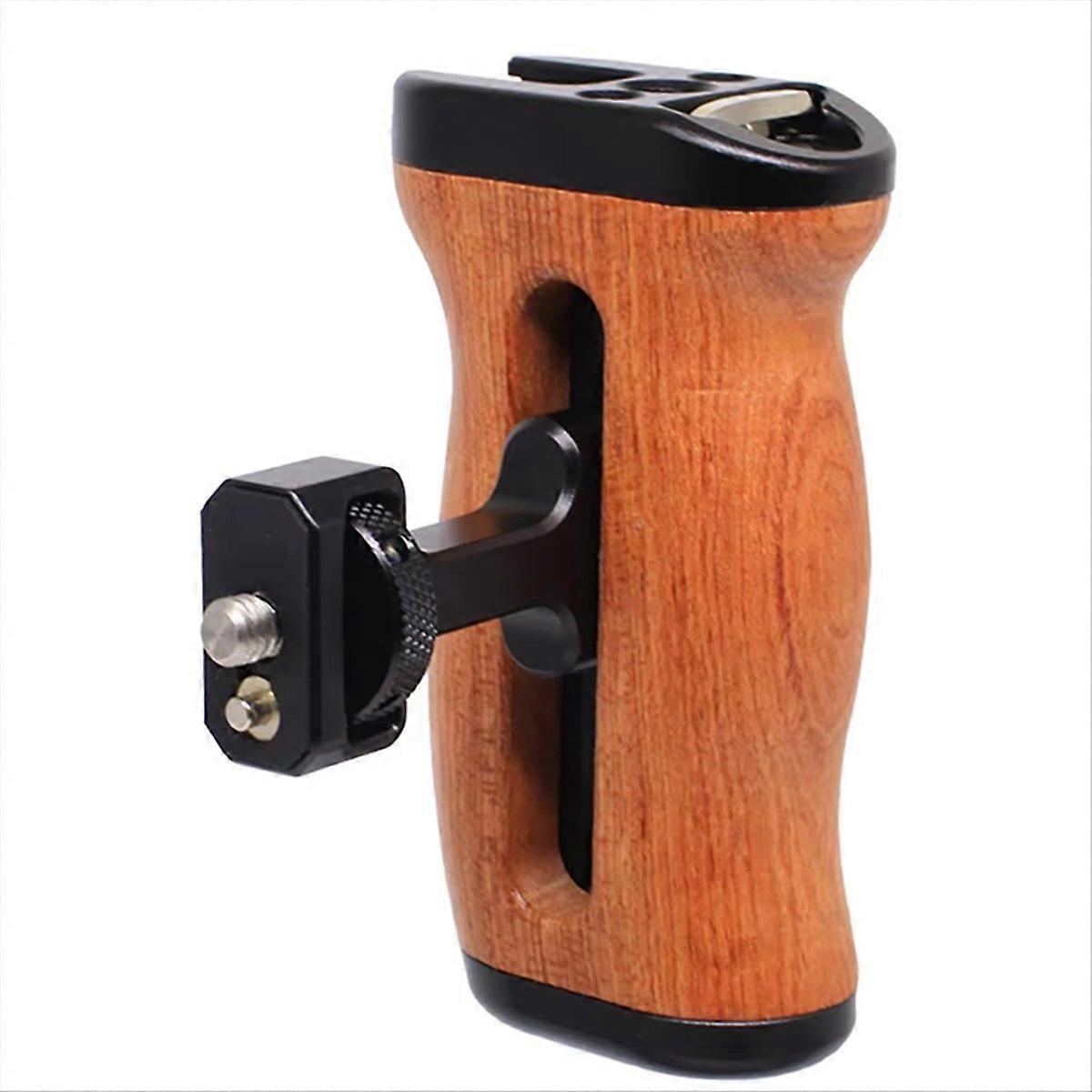 Extension Grip Universal SLR Wooden Side Handle for for for Camera Cage Rig P o