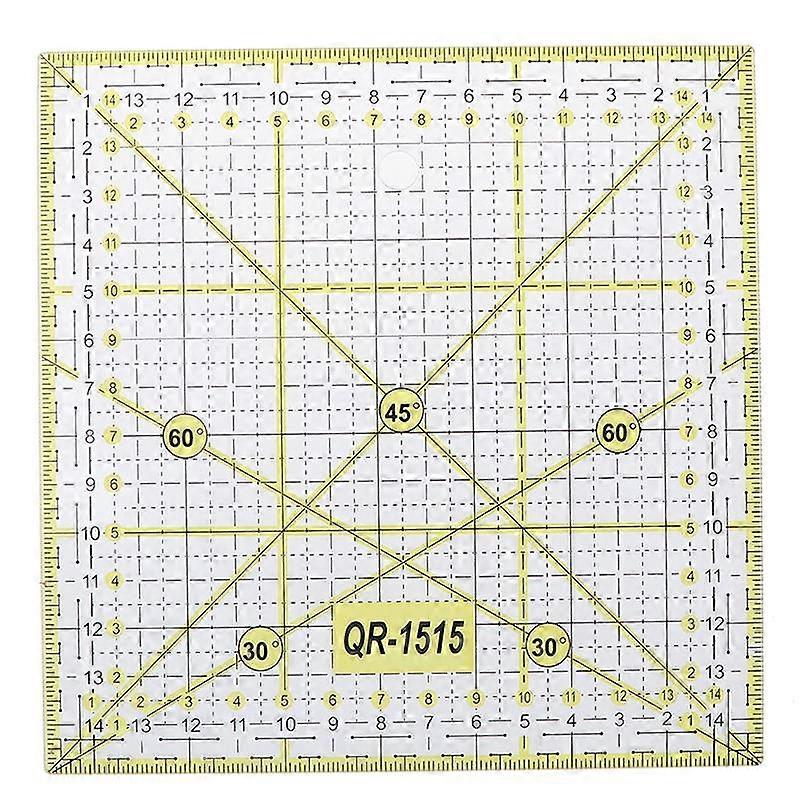 DIY Sewing Quilting Tool Square Patchwork Sewing Ruler Cutting Sewing Machine