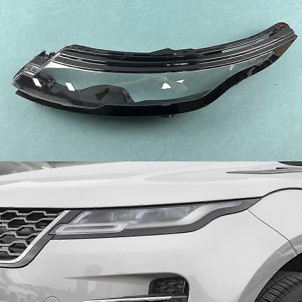 For Land Rover Range Rover Evoque 2020~2022 Lampshade Case Headlamp Lens Replacement Front Auto Protection Shell Cover