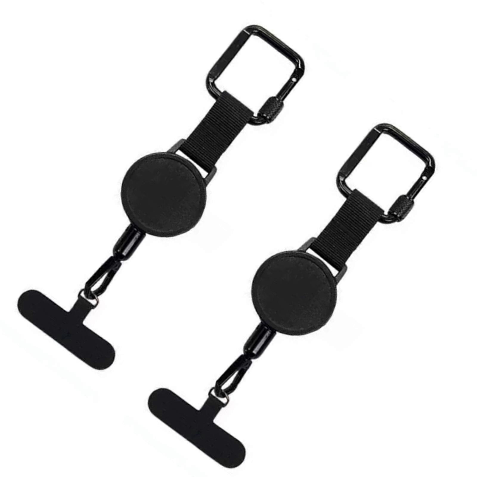 Tether Phone Cord Strap for Smartphone,Card Wristband with Carabiner, Anti-Drop Wiring, Retractable Multicolor