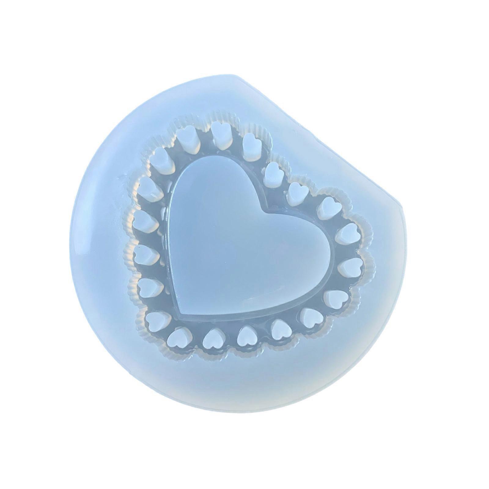 Reusable Craft Pendant Mold With Unique Design For Creating Unique Resin Keychains And Decorative Ornament Multicolor