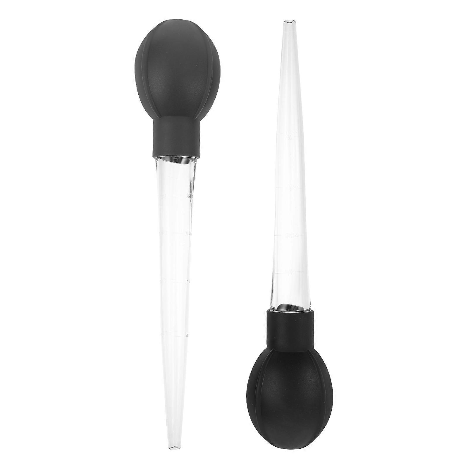 Red Wine Sampling Pump Plastic Droppers for Accurate Wine Testing 2Pcs