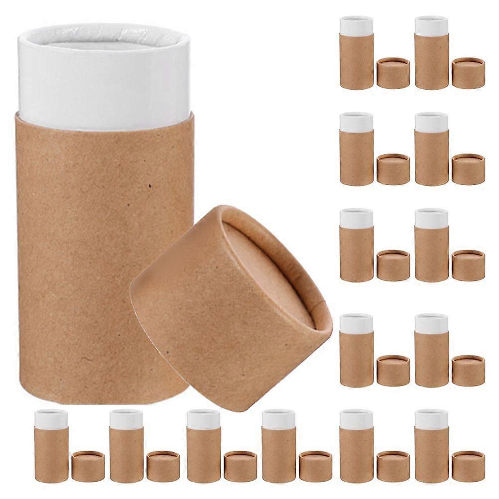 15Pcs Convenient Boxes Paper Storage Jars Household Tea Canisters Storage Accessory