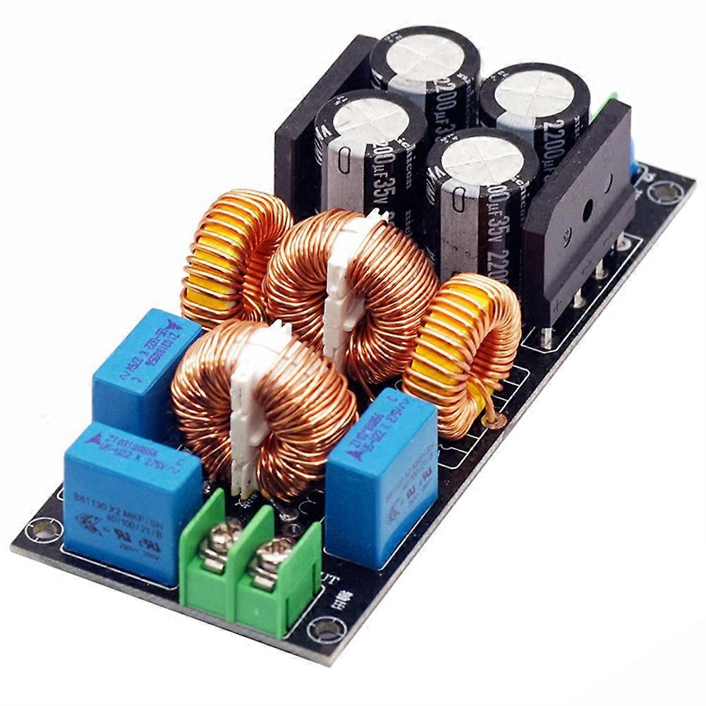 AC EMI Filter Audio Power Amplifier EMC EMI Electromagnetic Interference Purify Power DC Differential Mode Common, 4A