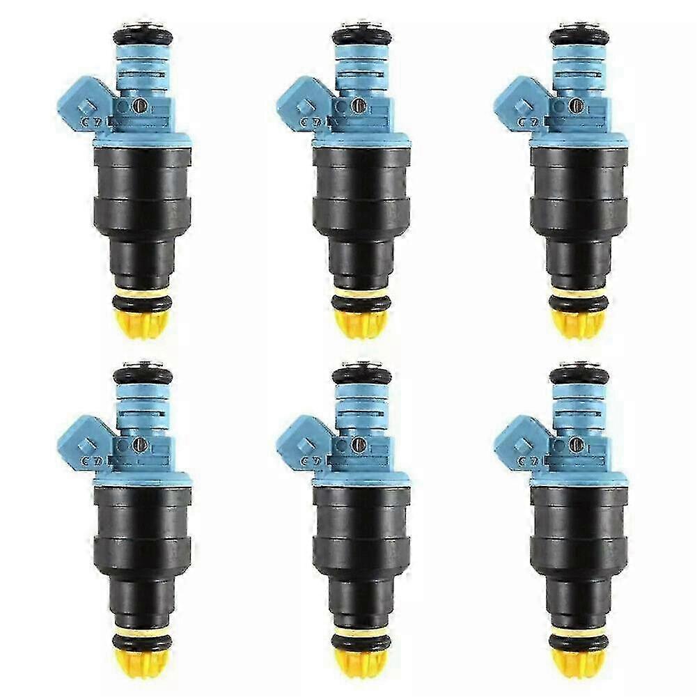 6pcs Fuel Injectors for Car Models E30, E36, E34, E31, E32, E38 & Z1 - Part No. 0280150715, 1734776