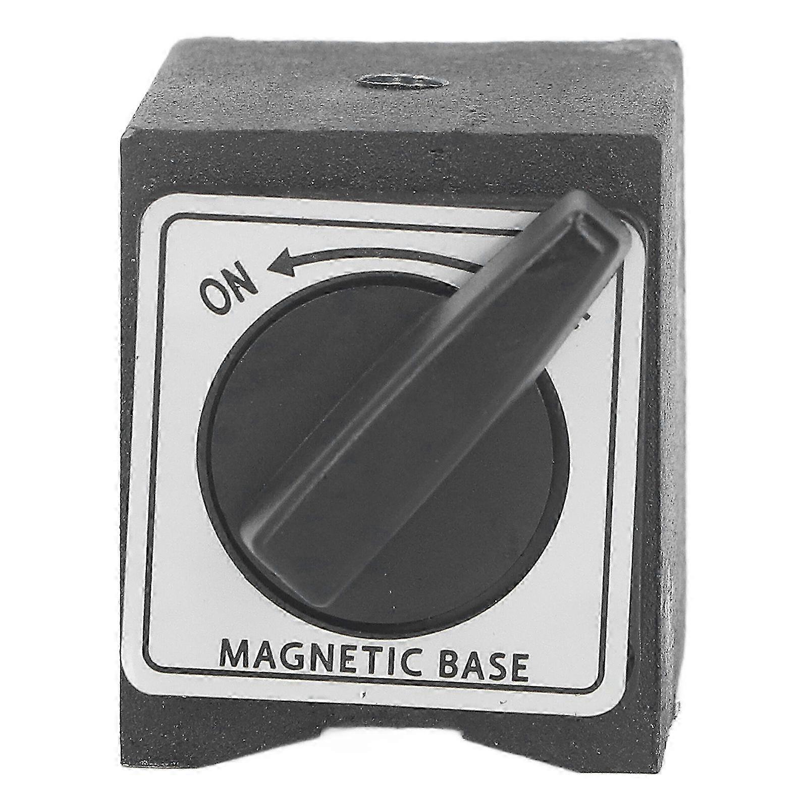 Precision Magnetic Base Stand 33lb M5 Threaded For Measuring Tools