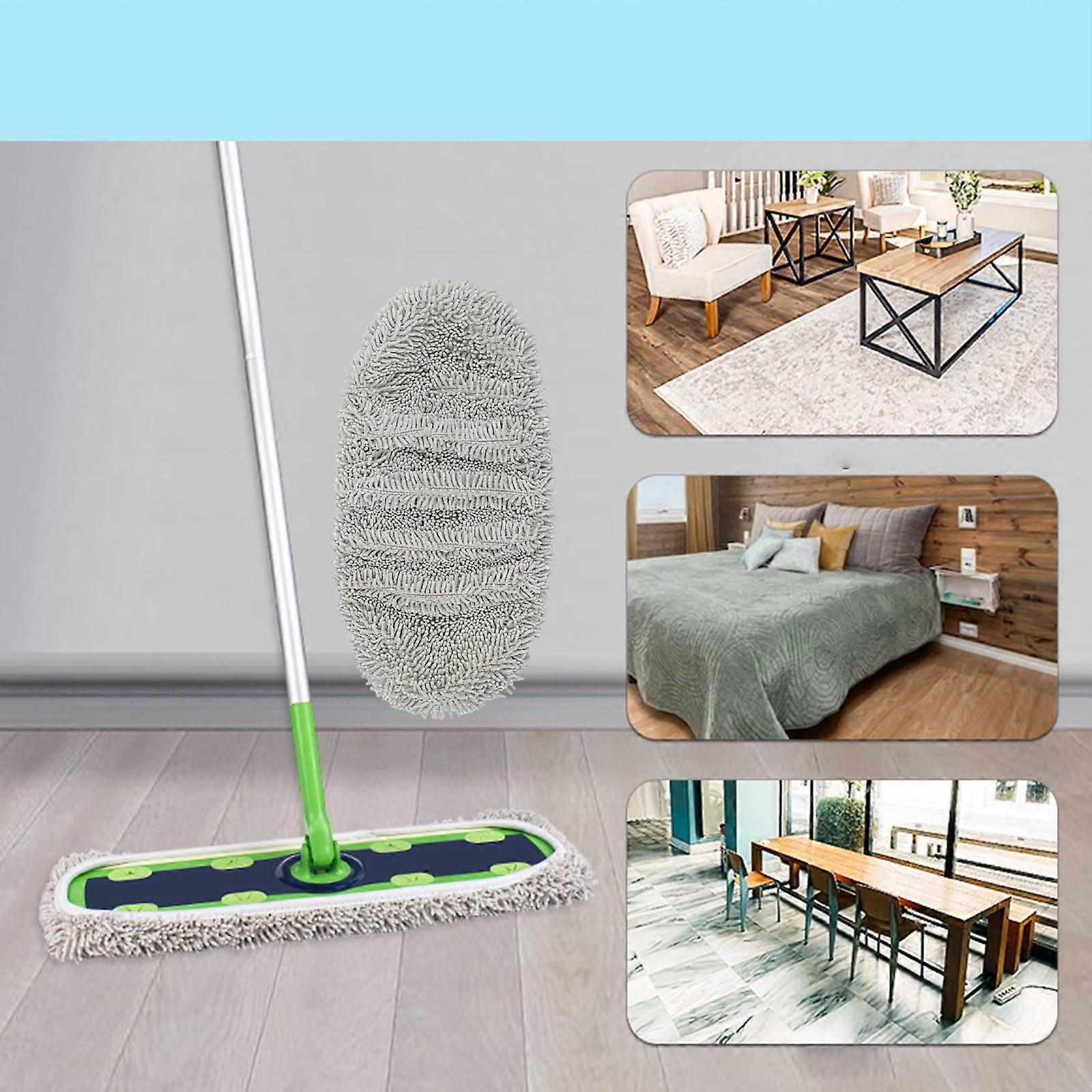 Txmfgh Reusable XL Mop Pads: High-Performance Microfiber Cloths for Efficient Cleaning on All Floor Surfaces