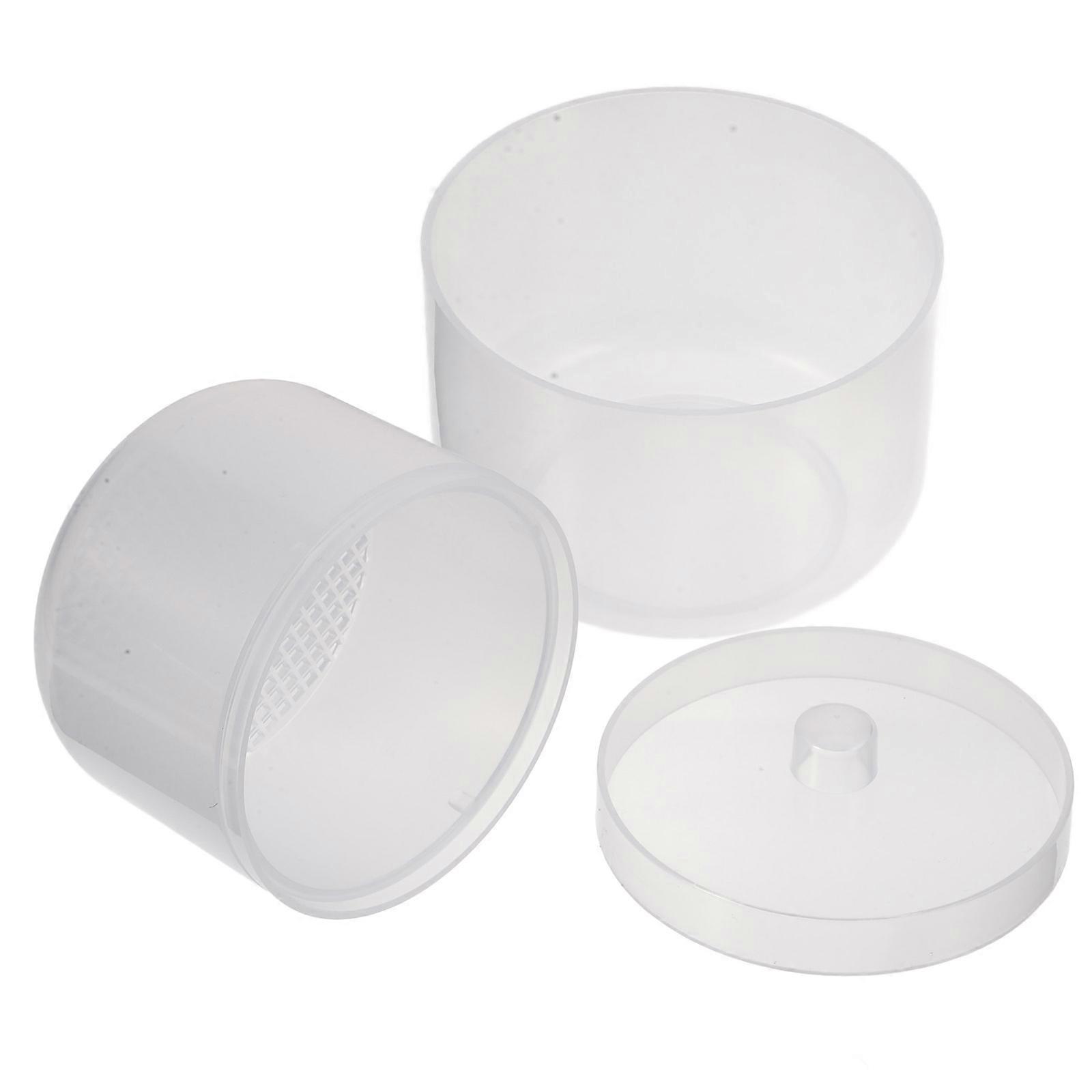 Nail Tool Cleaner Box Plastic Soaking Tray for Manicure Tools 1Set