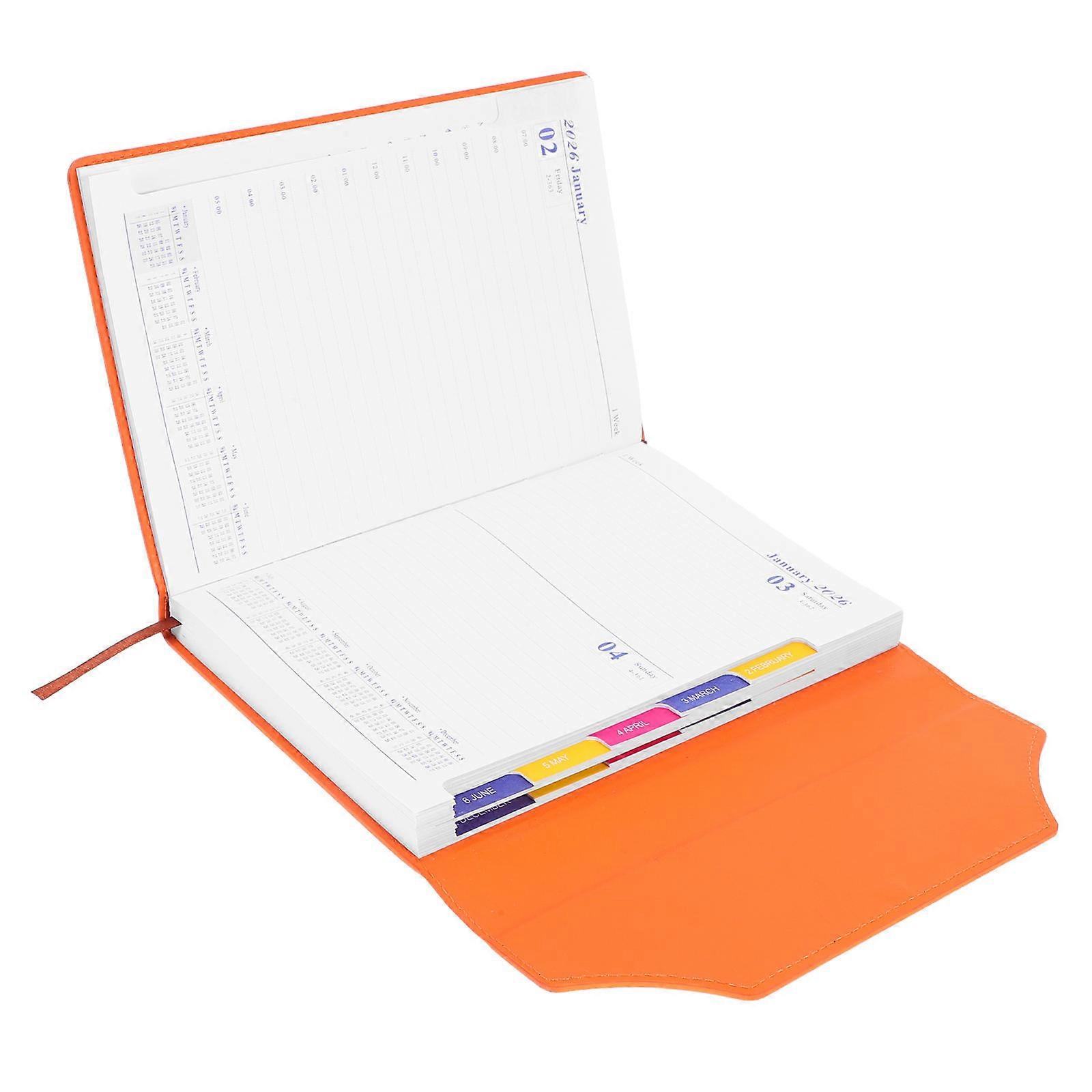 Planner 2026 Year Notebook for Office with Daily Weekly Monthly Schedule