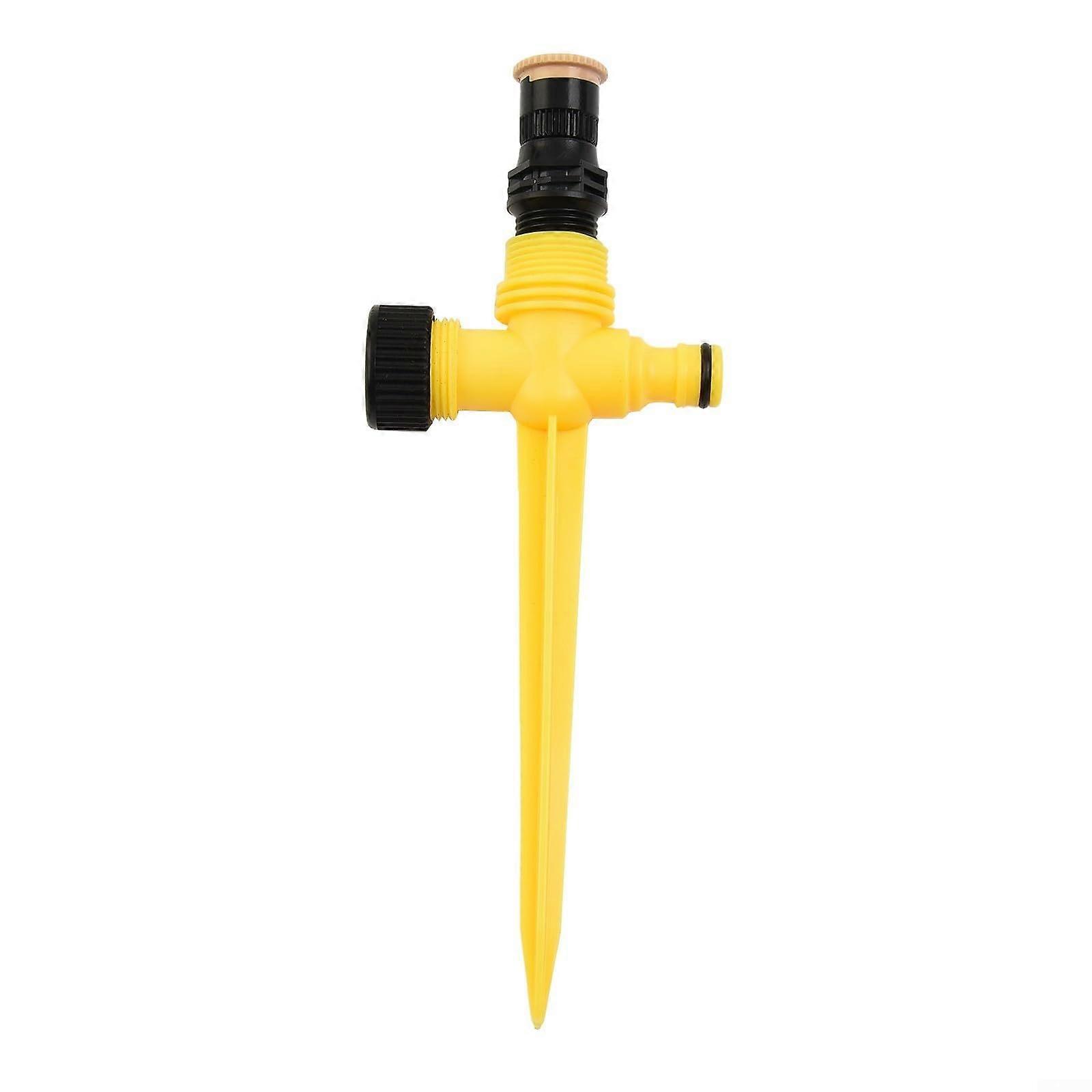 Garden Sprinkler 360° Rotation Adjustable Spray Angle Water Saving Lawn Irrigation for Yard Plants 1pc