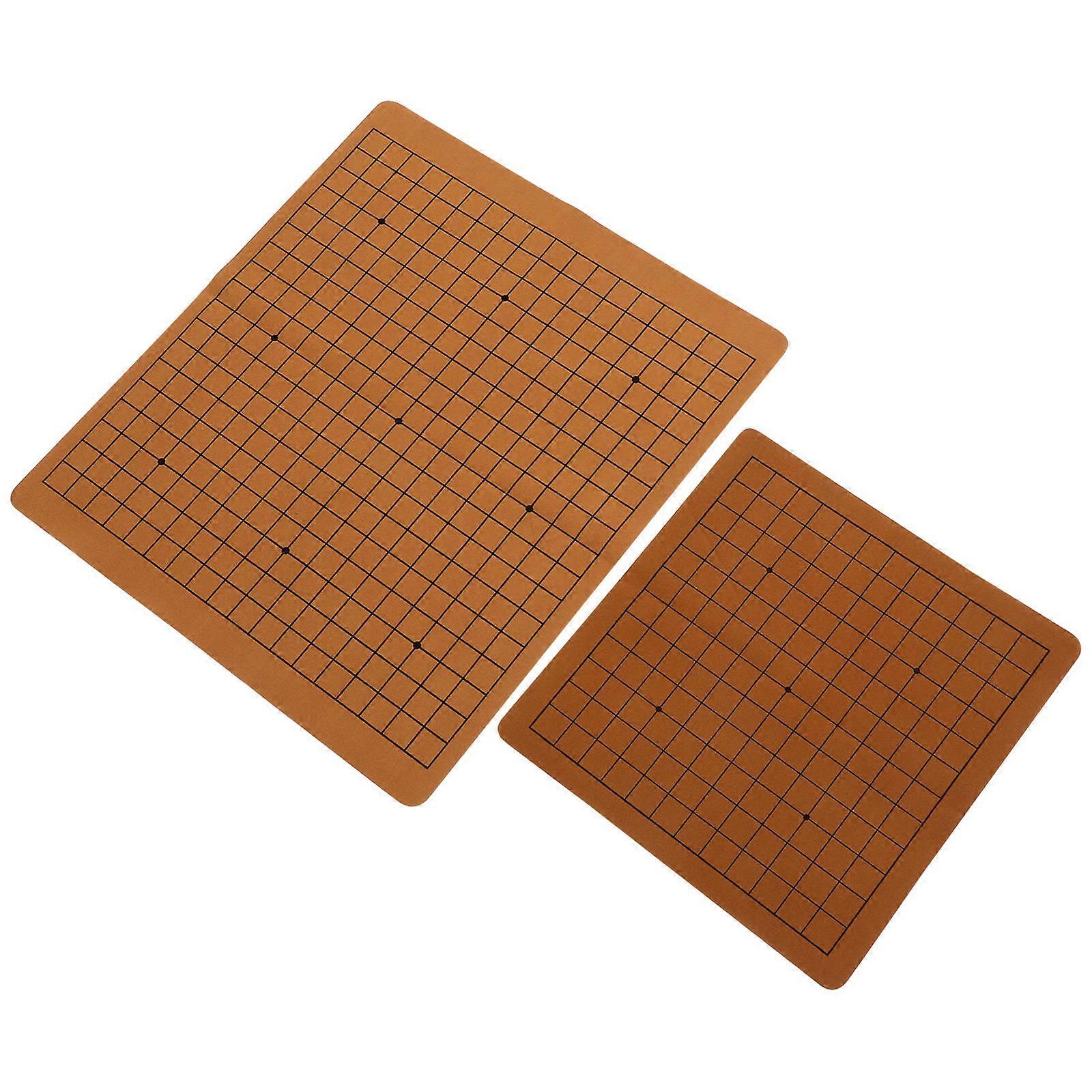 2Pcs Portable Folding Chess Set for Children