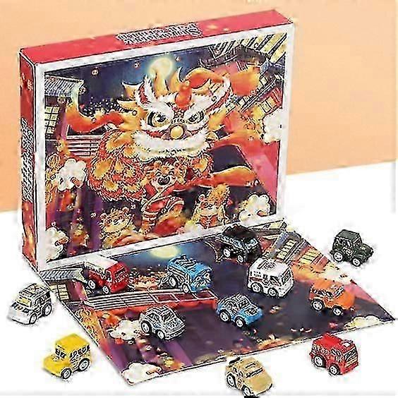 Advent Calendar for kids Gifts Toy Cars for 2-8 Year Oldp