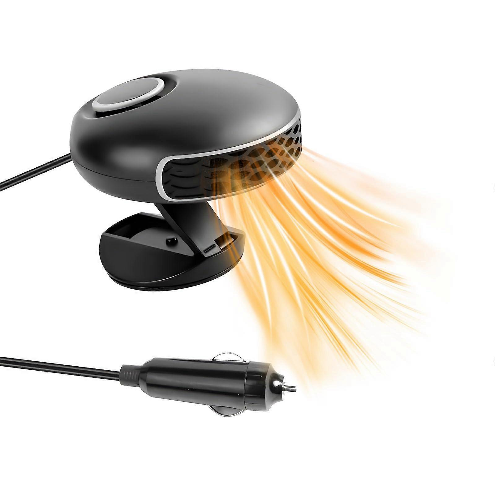 12V Car Heater and Defroster 150W Fast Cabin Heating with 360° Adjustable Airflow for Winter