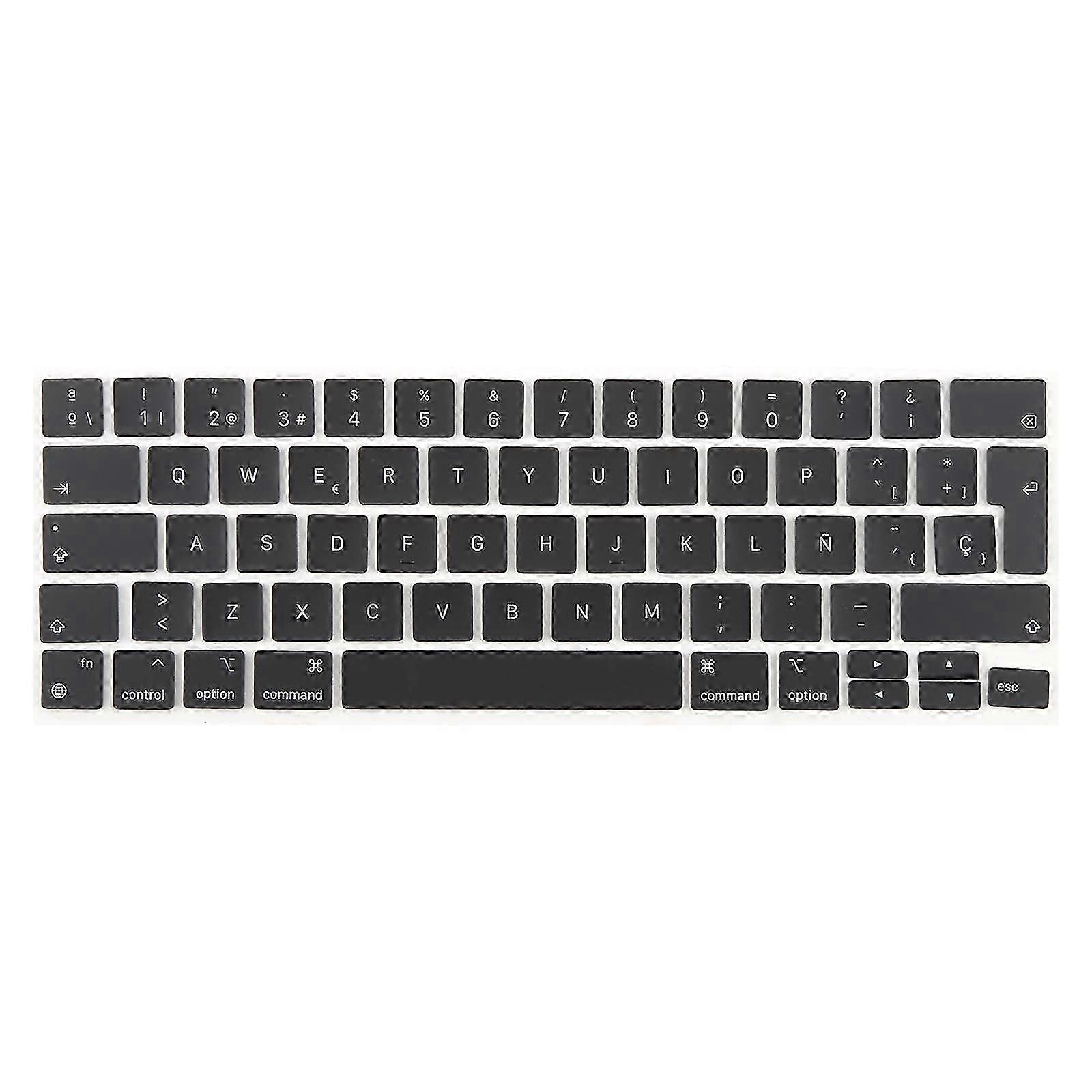 25-26 For MacBook A2251 A2289 A2238 A2338 UK Big Enter Version Keycaps
