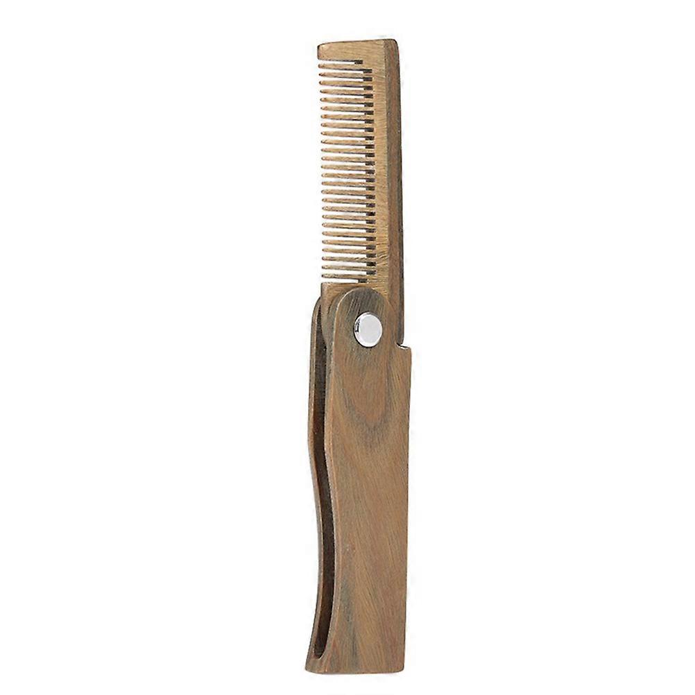 Wooden Beard Comb Beard Care Tools for Men 2Pcs Mini Pocket Combs
