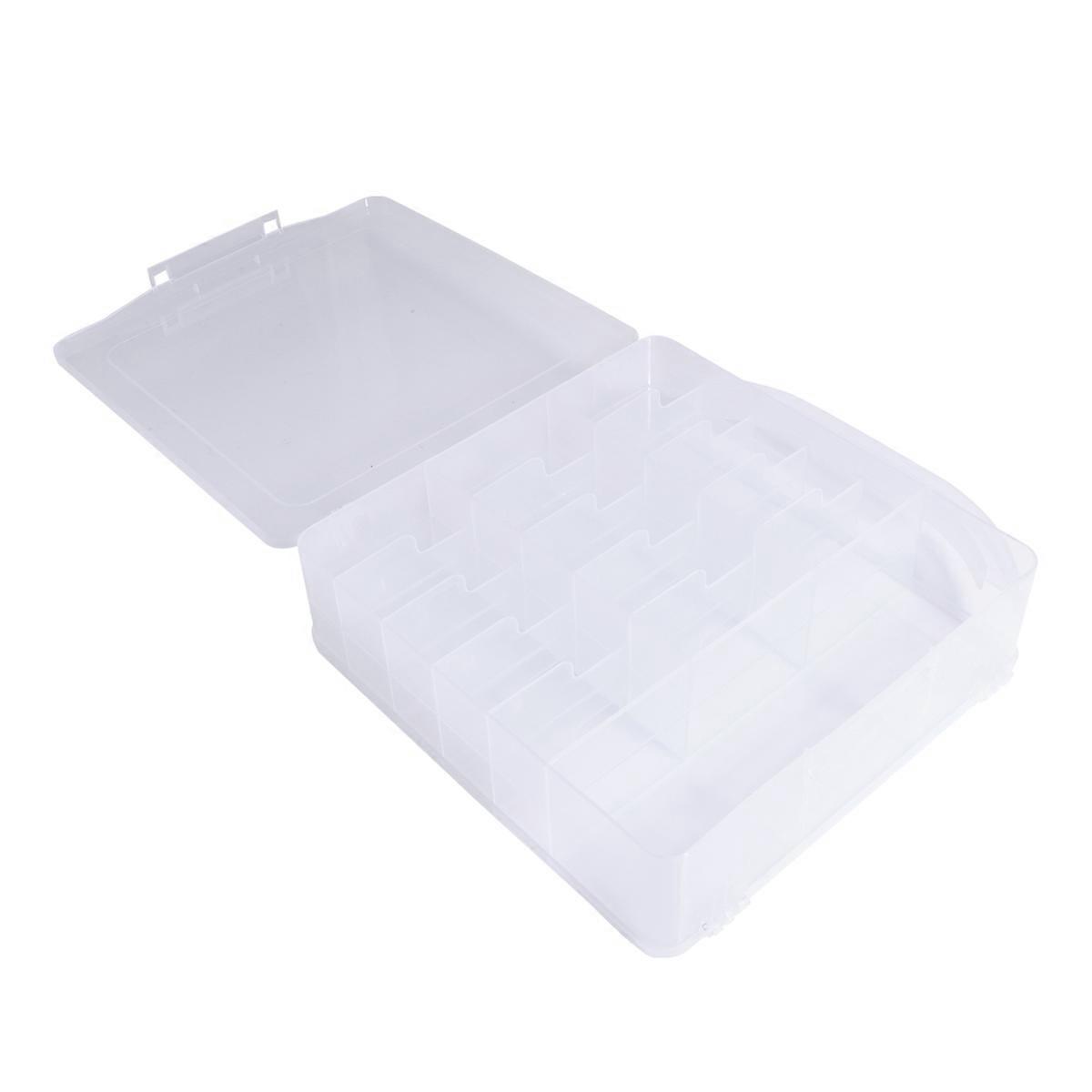 Storage Canister Cosmetic Storage Case for Portable 1Pcs Clear Box