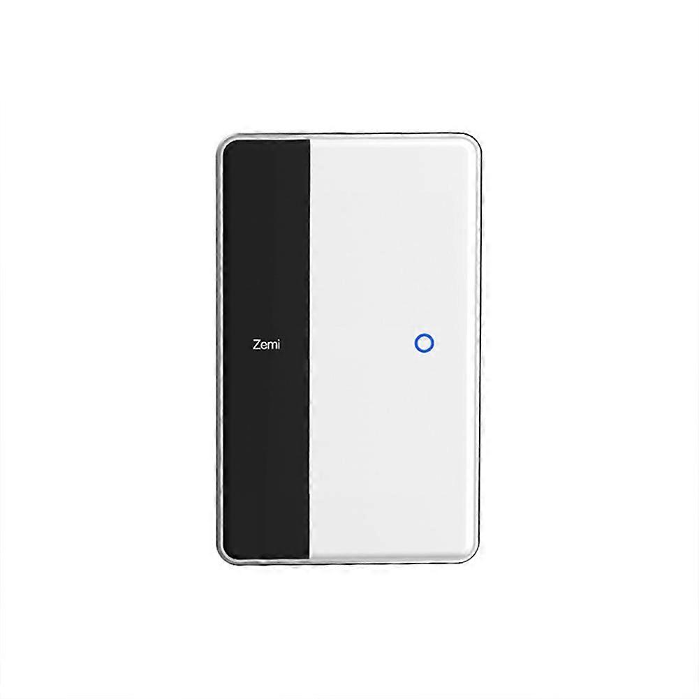 Matter WIFI DIY Name Switch 1 Gang Smart Touchscreen Switch US Type Work with Tuya Alexa Google Home Voice Control