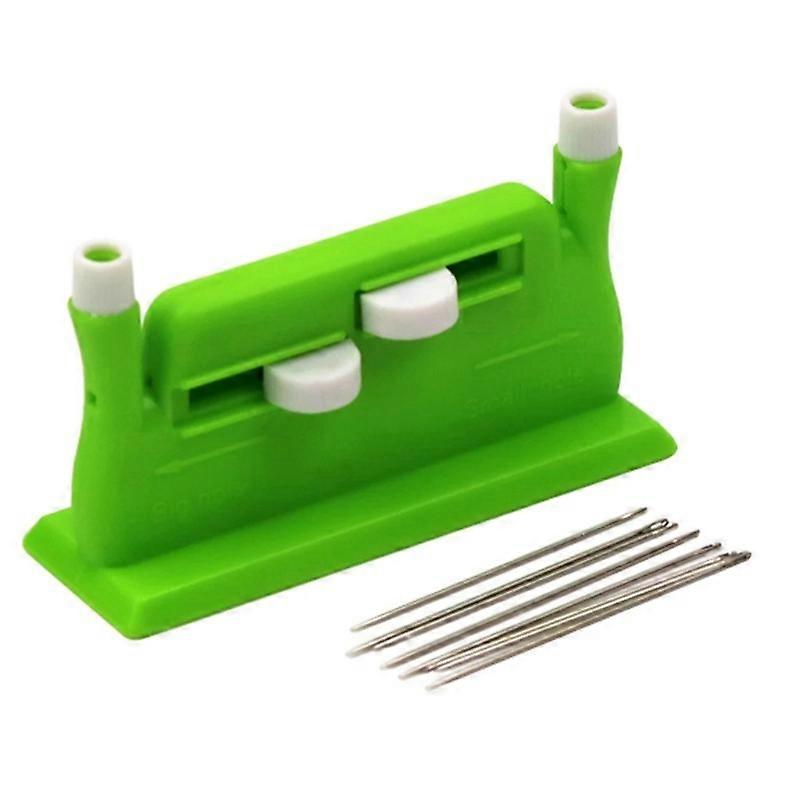 New Easy Automatic Needle Threader Wire Stitch Insert Craft Helpful Elderly Guide Needlework Sewing Tool