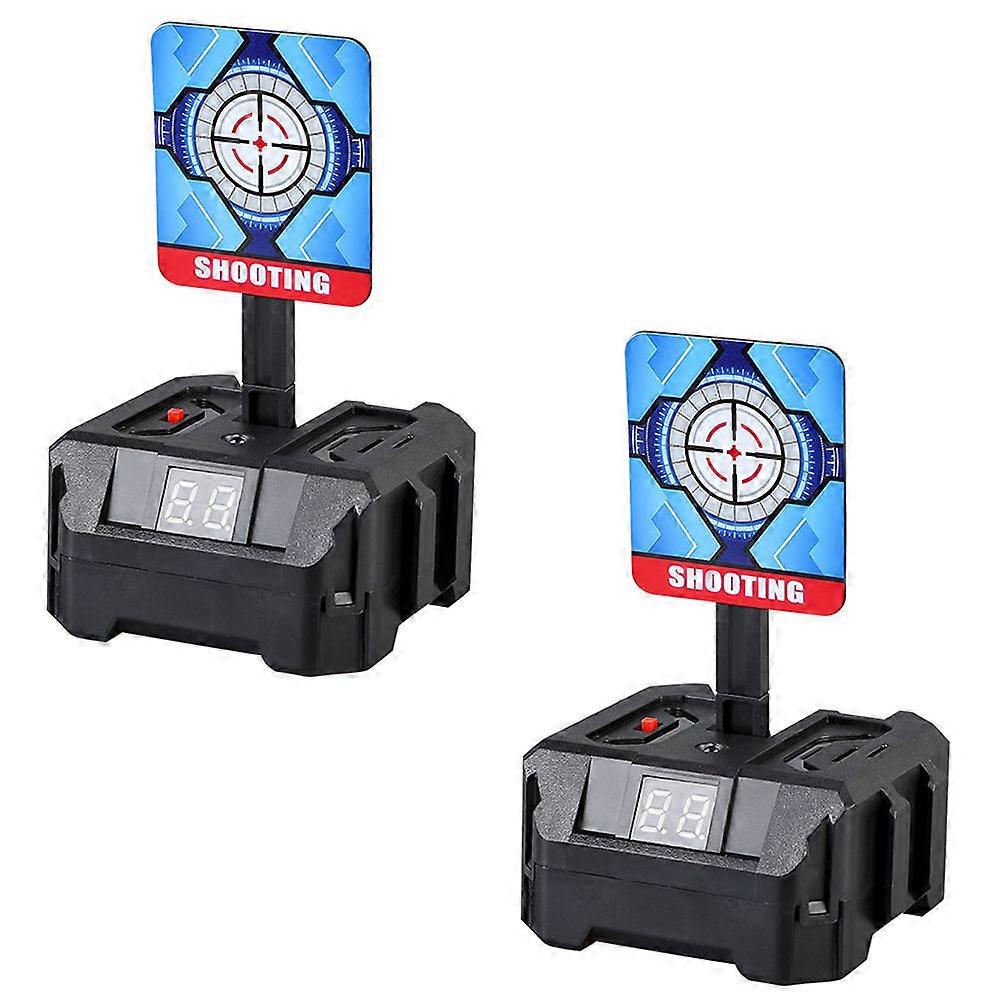 Electronic Shooting Target Auto Reset Targets Set 2Pcs for Playing