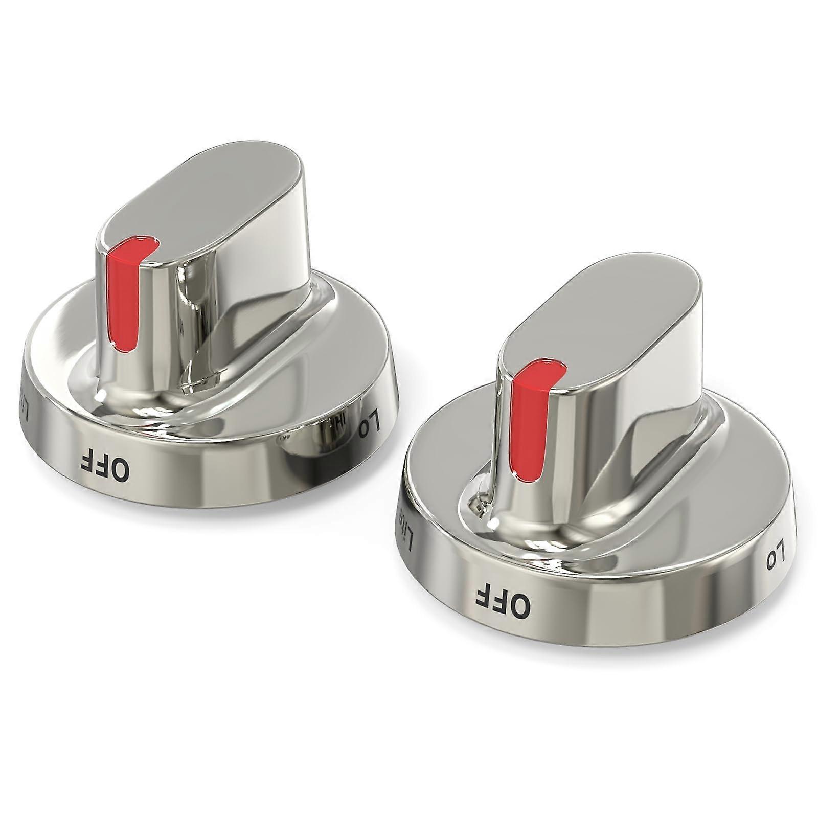 2PCS Gas Range Knob Replacement DG6400472A Precise Fit HeatResistant for Samsung NX58F5300SS