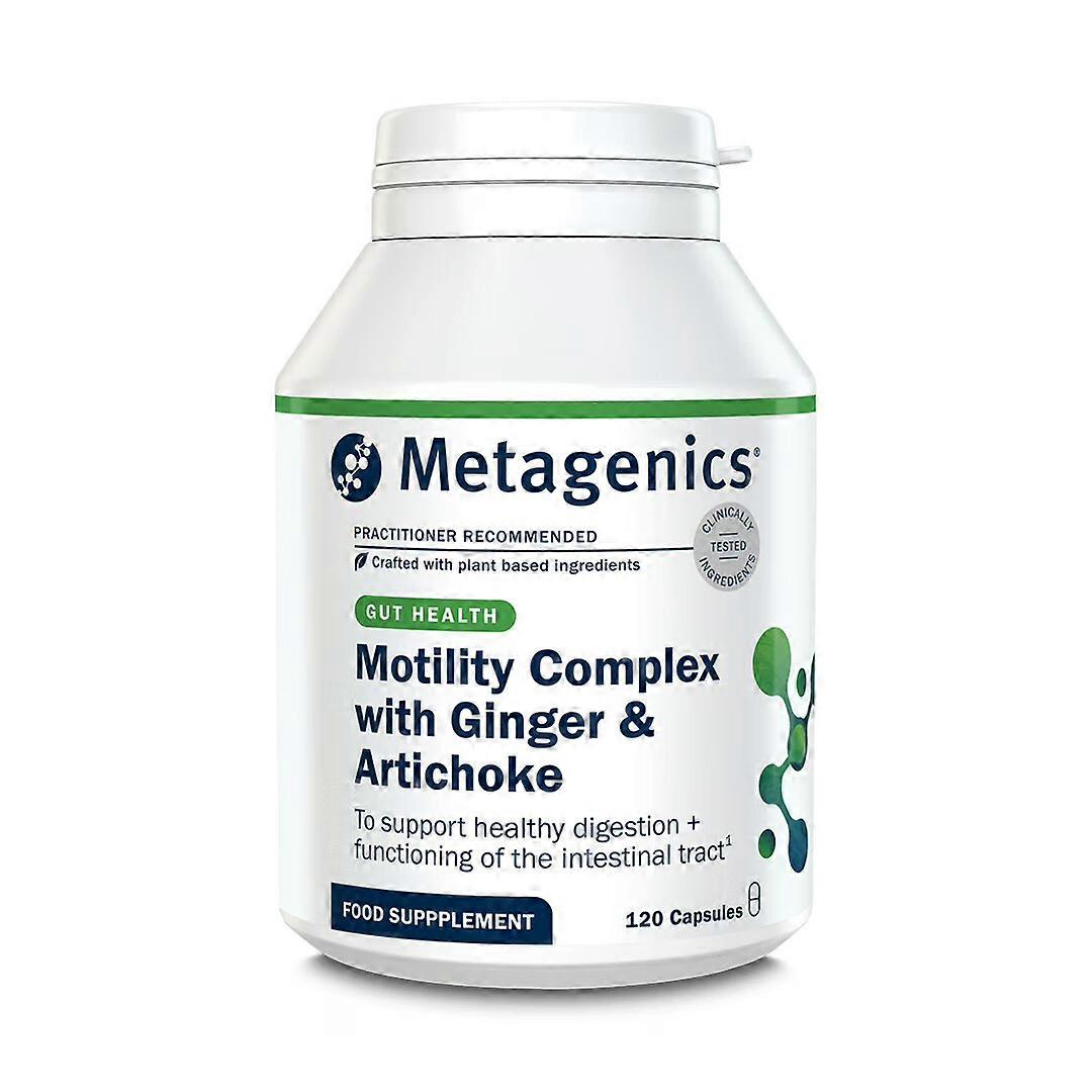 Metagenics Motility Complex with Ginger + Artichoke 120 Capsules