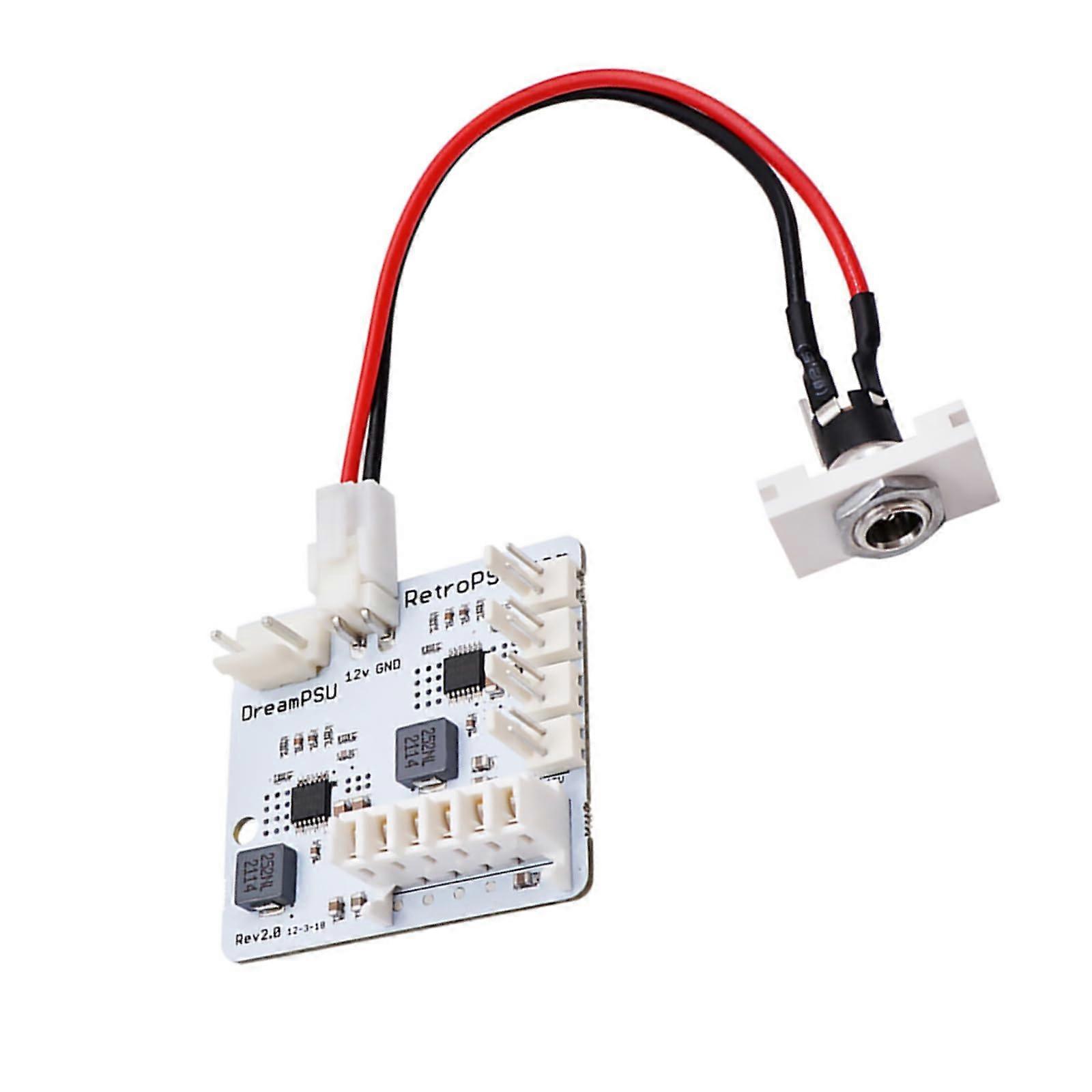 Backup Power Supply for SEGA DreamCast Compatible With DreamCast Console Replacement Power Adapter Heat Reduction Design