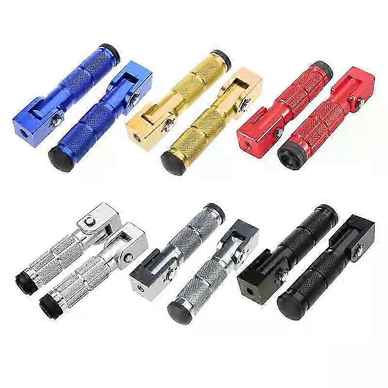 Footrest Pedal Motorcycle 90Degree Fixed Folding- Footpeg Modified Accessory