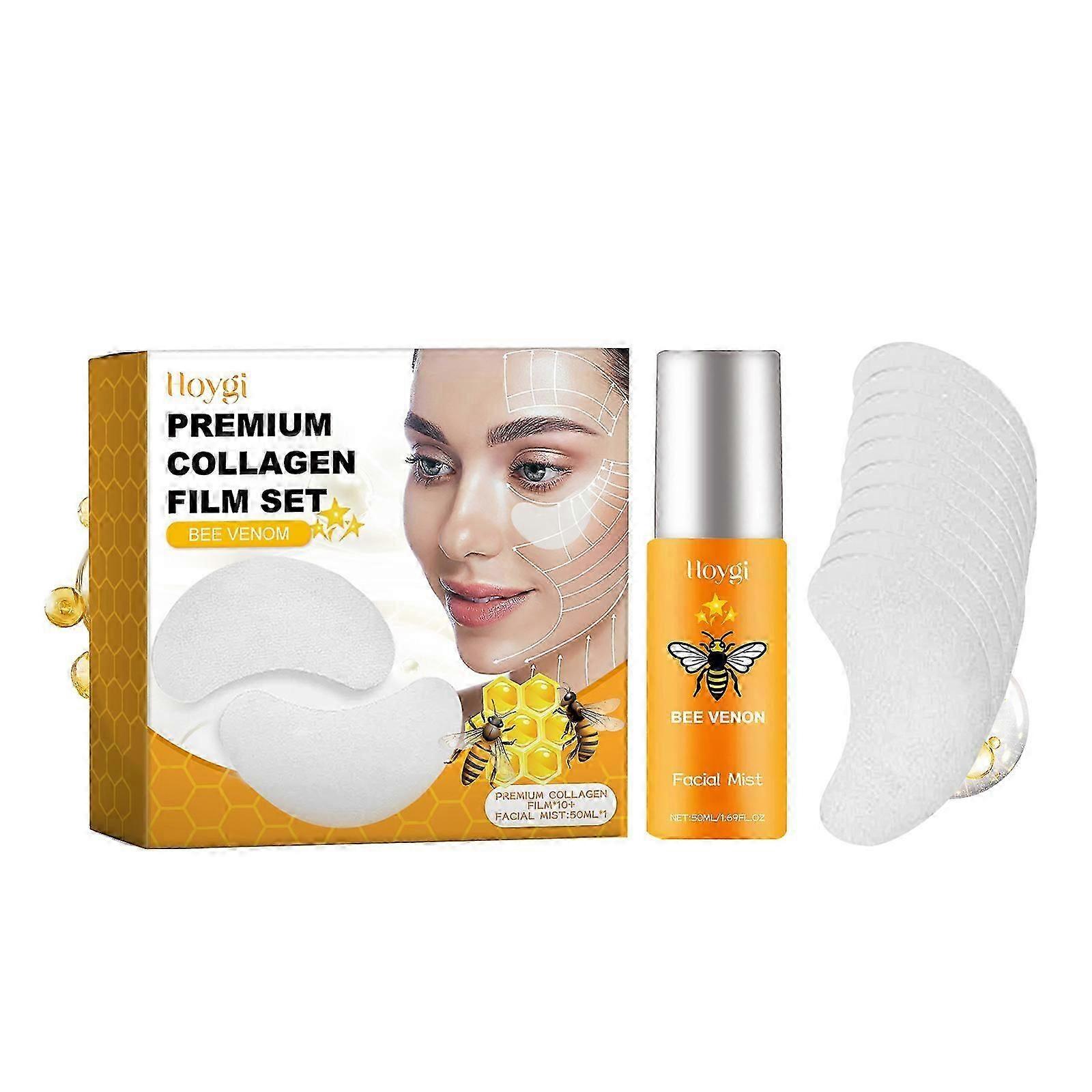 Bee Venom Soluble Collagen Egg Water-Soluble Eye Mask Set