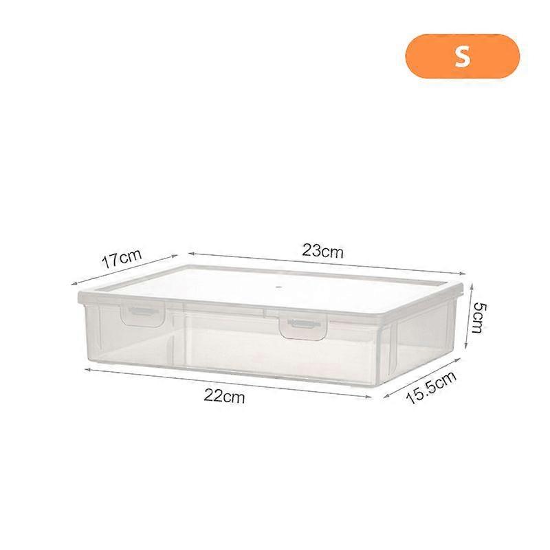 Book A4 Document Storage Box Desktop Office Test Paper Certificate Storage Box