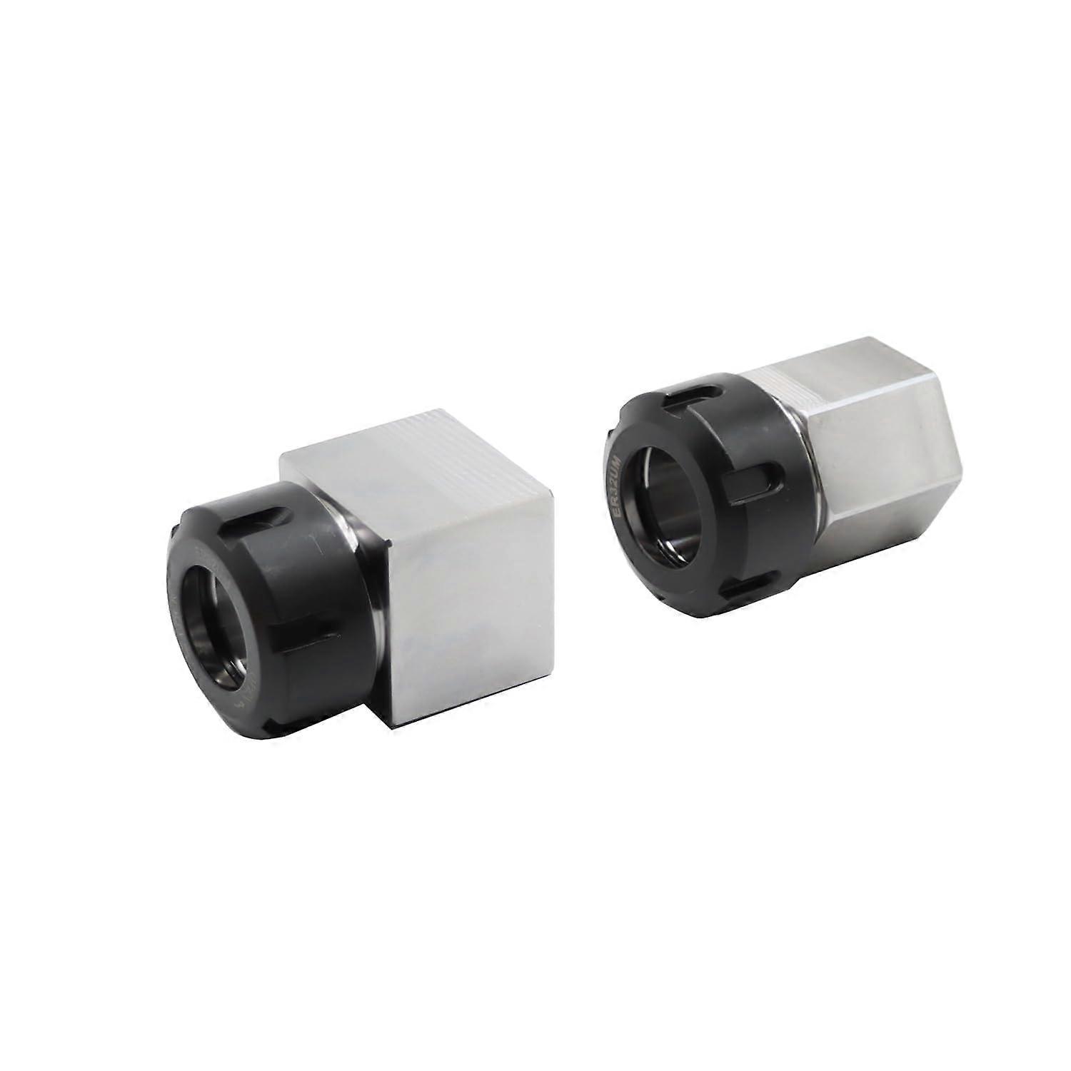 ER32 Collet Block Set Square and Hex for CNC Lathe Precision Angle Drilling and  Accuracy