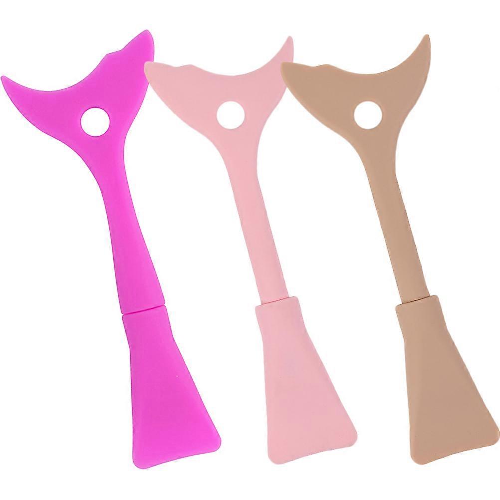 Mascara Shield Silicone Eyelash Guard Applicator Tool for Daily Use 3Pcs