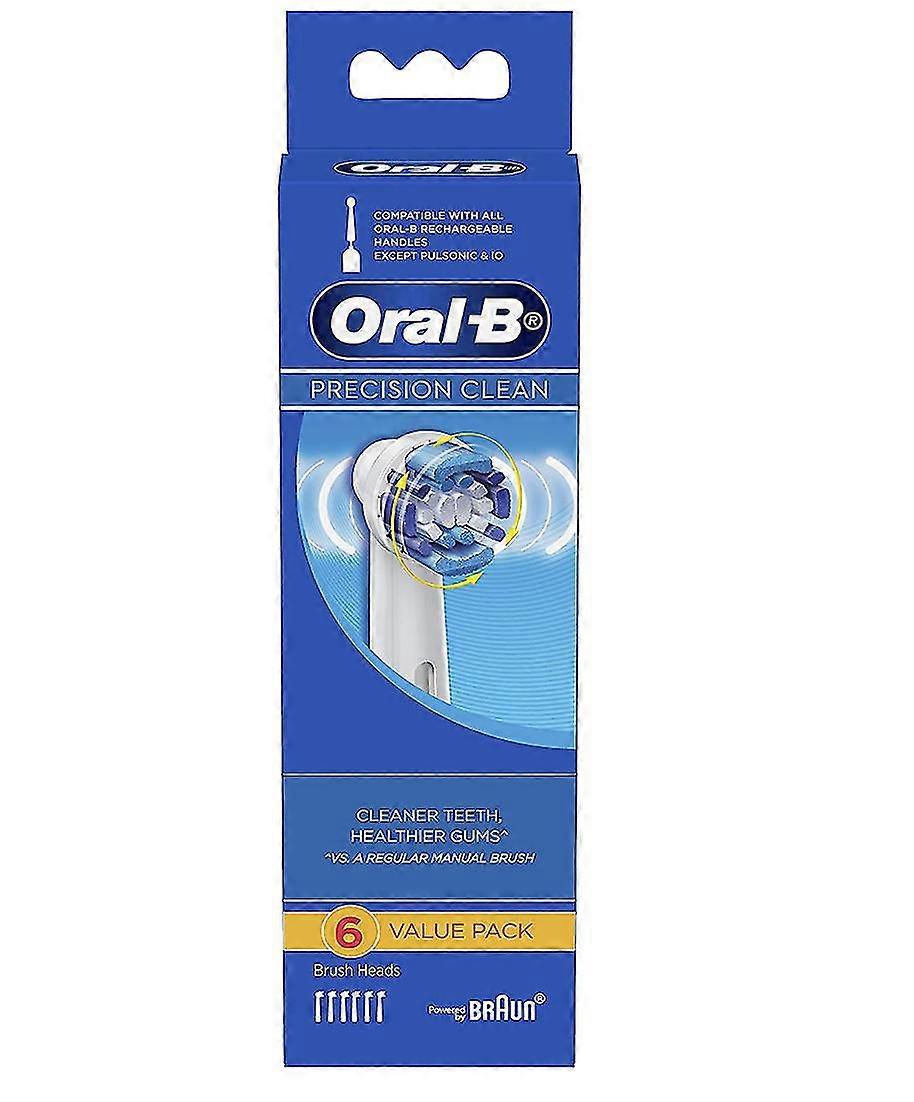 Oral B Power Toothbrush Precision Clean 6 Pack 25-26
