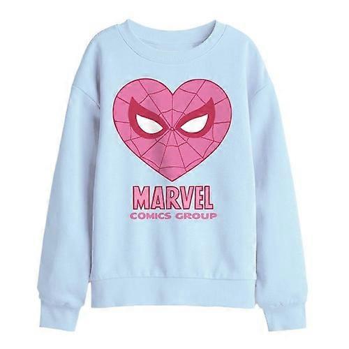 Spider-Man Childrens/Kids Heart Sweatshirt